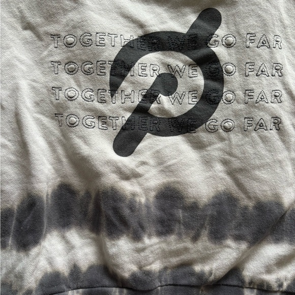 Peloton | Daydreamer Together We Go Far Tie Dye Sweatshirt | Small - Picture 7 of 7